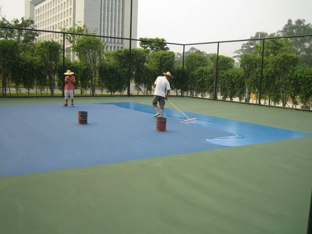 <a href=http://www.pjhwys.cn target=_blank class=infotextkey>丙烯酸</a>球場(chǎng)面層施工