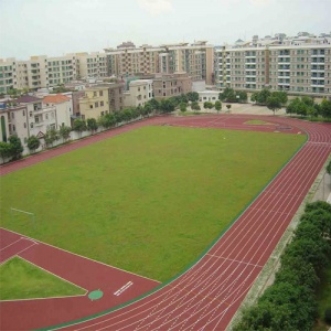 福建省福州市第一小學(xué)塑膠跑道_戶外運(yùn)動(dòng)地面案例_廣東