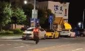 “鬼火”摩托在漁人碼頭深夜“炸街”，市民怒了，交警出手了！
