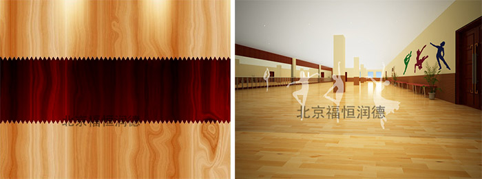 采用“福恒”<a href=http://www.pjhwys.cn target=_blank class=infotextkey>健身</a>木地板的場(chǎng)館
