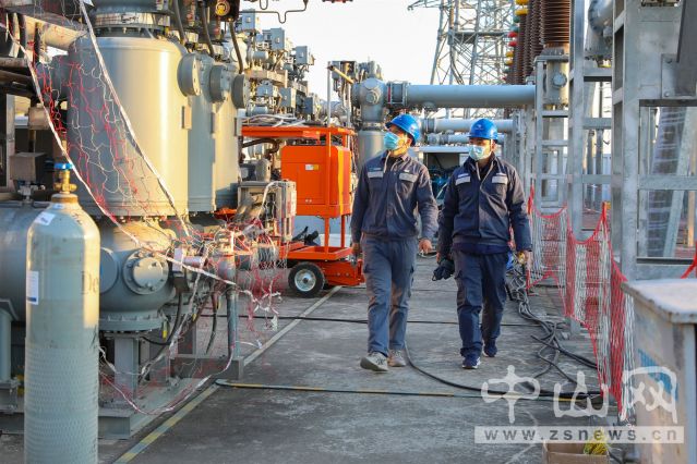 中山供電局220千伏翠亨變電站反措施工作。孫嘉彪 攝_副本.jpg