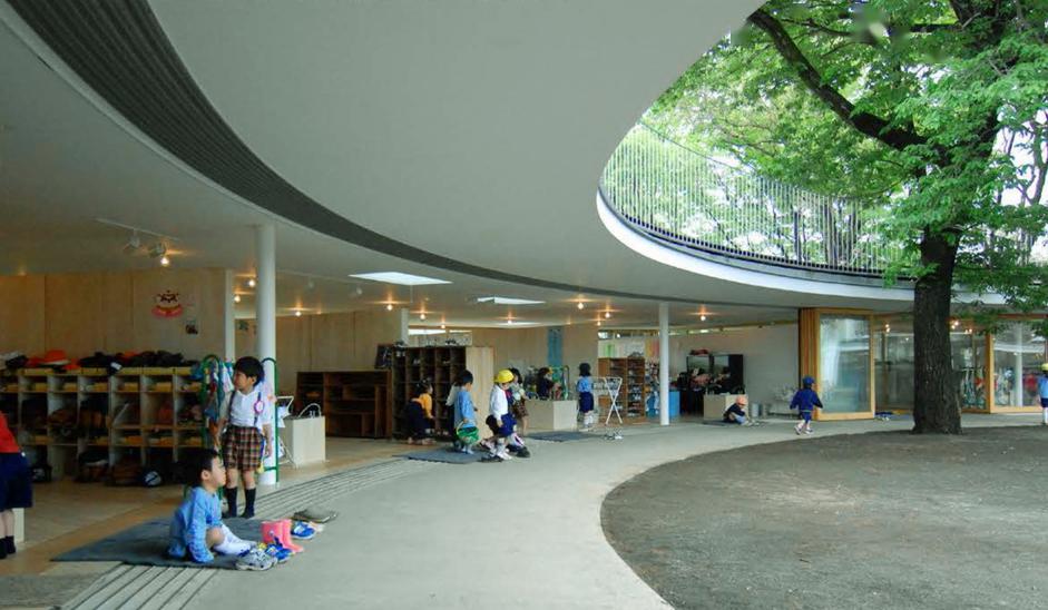 極簡設(shè)計(jì)的幼兒園成為孩子釋放天性的樂園