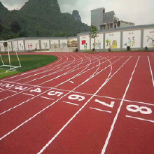 利達體育 硅pu籃球場材料、硅pu材料施工、塑膠跑道圖片、深圳硅pu球場材料